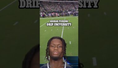George Pickens: Drip University 💧#DallasCowboys #NFL #football #GeoregPickens #drip #footballedit