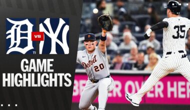 Tigers vs. Yankees Game Highlights (9/9/25) | MLB Highlights