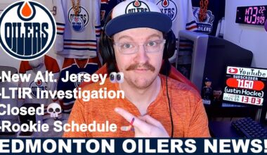 Oilers News Update! | LTIR Investigation Closed | New Alternate Jersey | Rookie Roster & Schedule