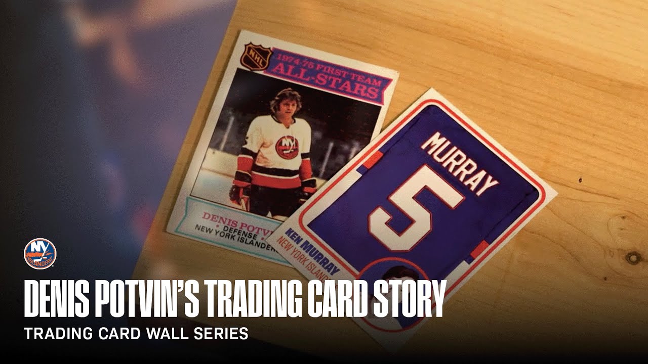 New York Islanders Trading Card Wall Series: Denis Potvin