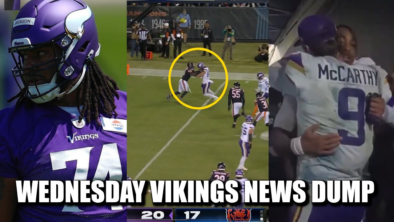 Minnesota Vikings News Dump (9.10.2025) | Jackson's For Real, Hock Block, JJ2JJ