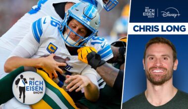 ‘Green Light’ Host Chris Long on His Concern Level for the Detroit Lions | The Rich Eisen Show