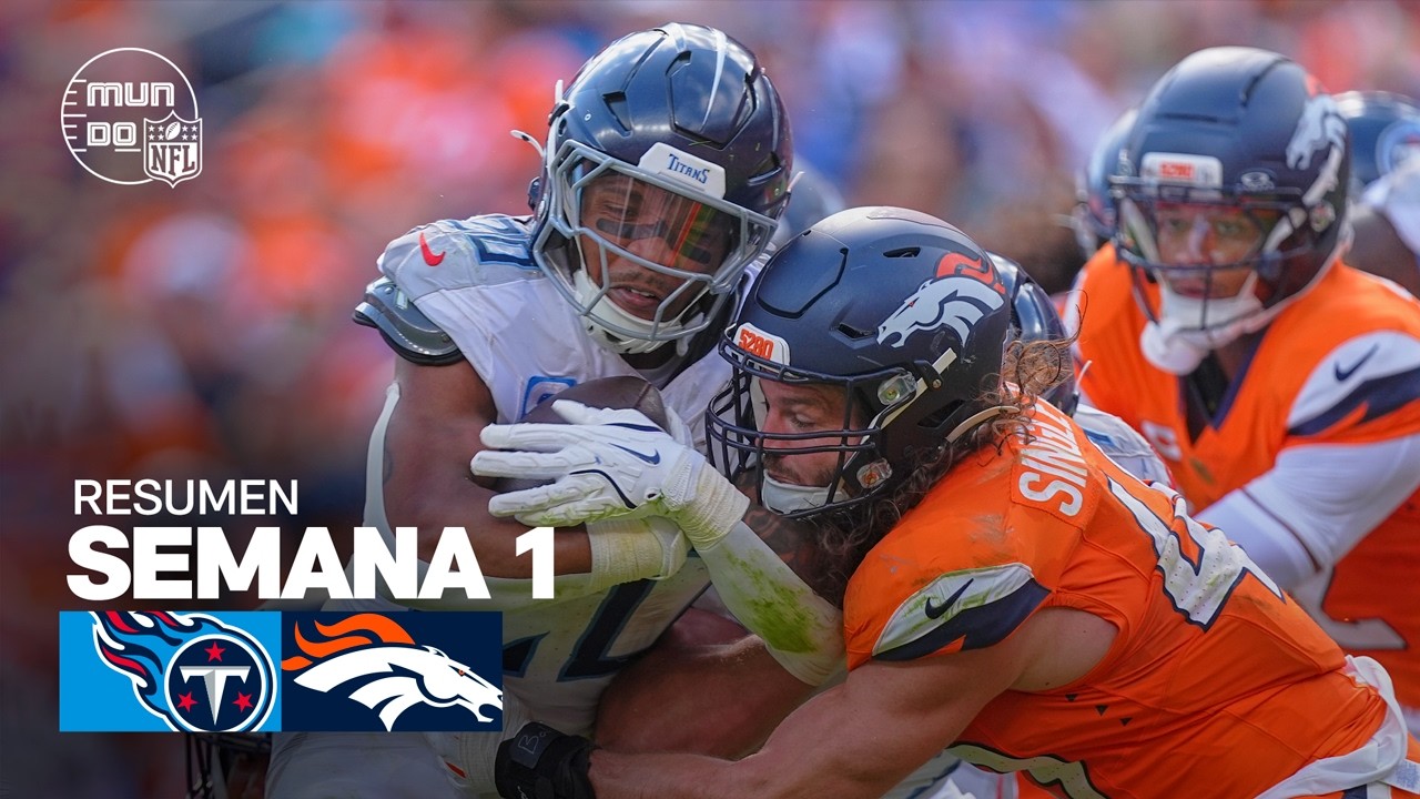 Tennessee Titans vs. Denver Broncos | Resumen NFL en español - Semana 1 | NFL Highlights 2025