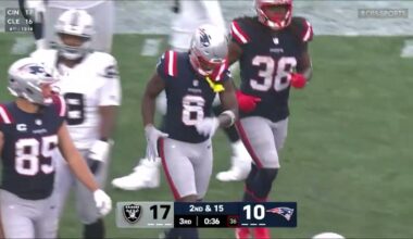 Stefon Diggs - Highlights - New England Patriots vs Las Vegas Raiders - NFL Week 1 2025