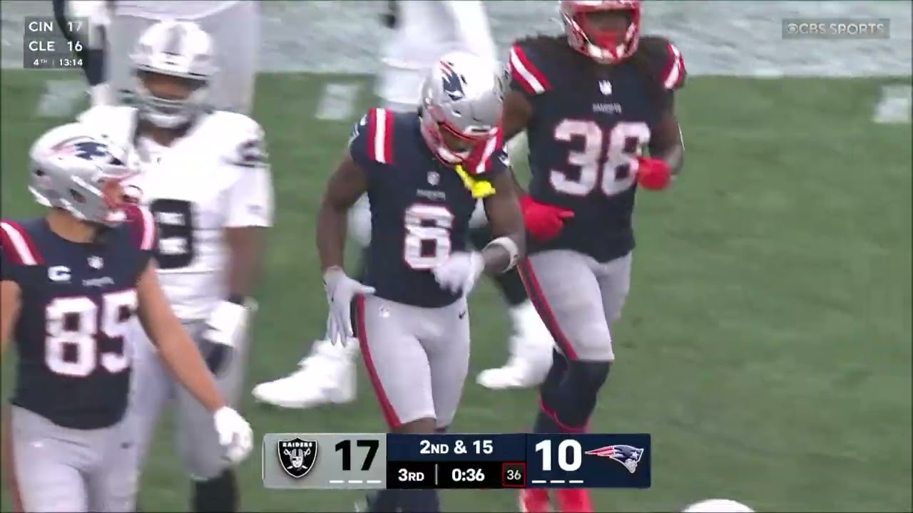 Stefon Diggs - Highlights - New England Patriots vs Las Vegas Raiders - NFL Week 1 2025