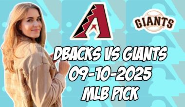 San Francisco Giants vs Arizona Diamondbacks 9/10/25 MLB Pick & Prediction | MLB Betting Tips