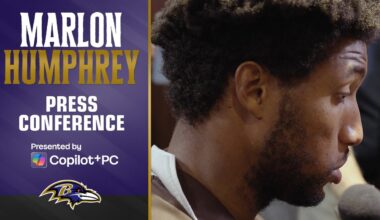 Marlon Humphrey on the Defensive Struggles Against the Bills | Baltimore Ravens