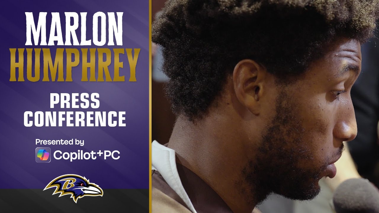 Marlon Humphrey on the Defensive Struggles Against the Bills | Baltimore Ravens