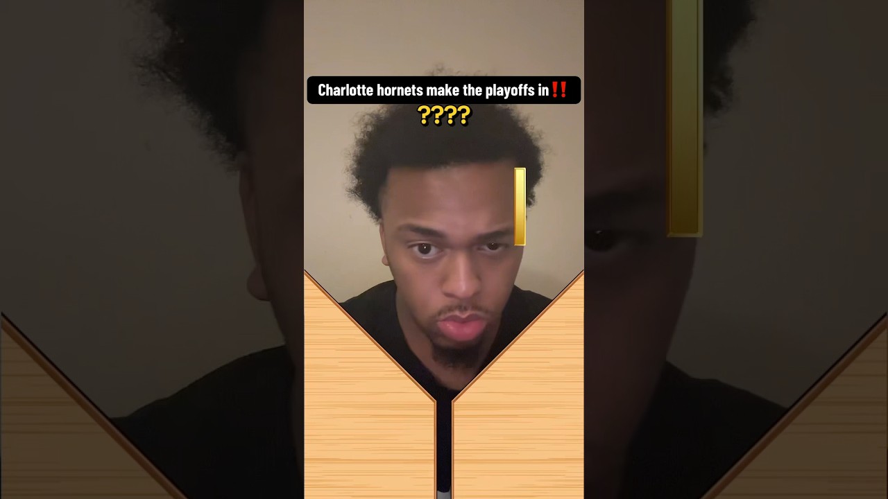 MY CHARLOTTE HORNETS PLAYOFFS DREAM‼️ #nba #basketball #youtubeshorts #shorts