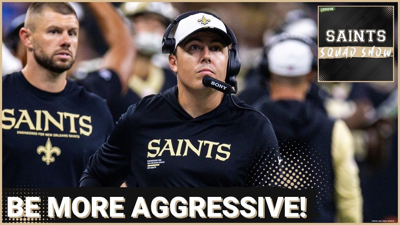 SAINTS SQUAD SHOW: New Orleans Saints Must BE MORE AGGRESSIVE In Their Gameplan Against 49ers