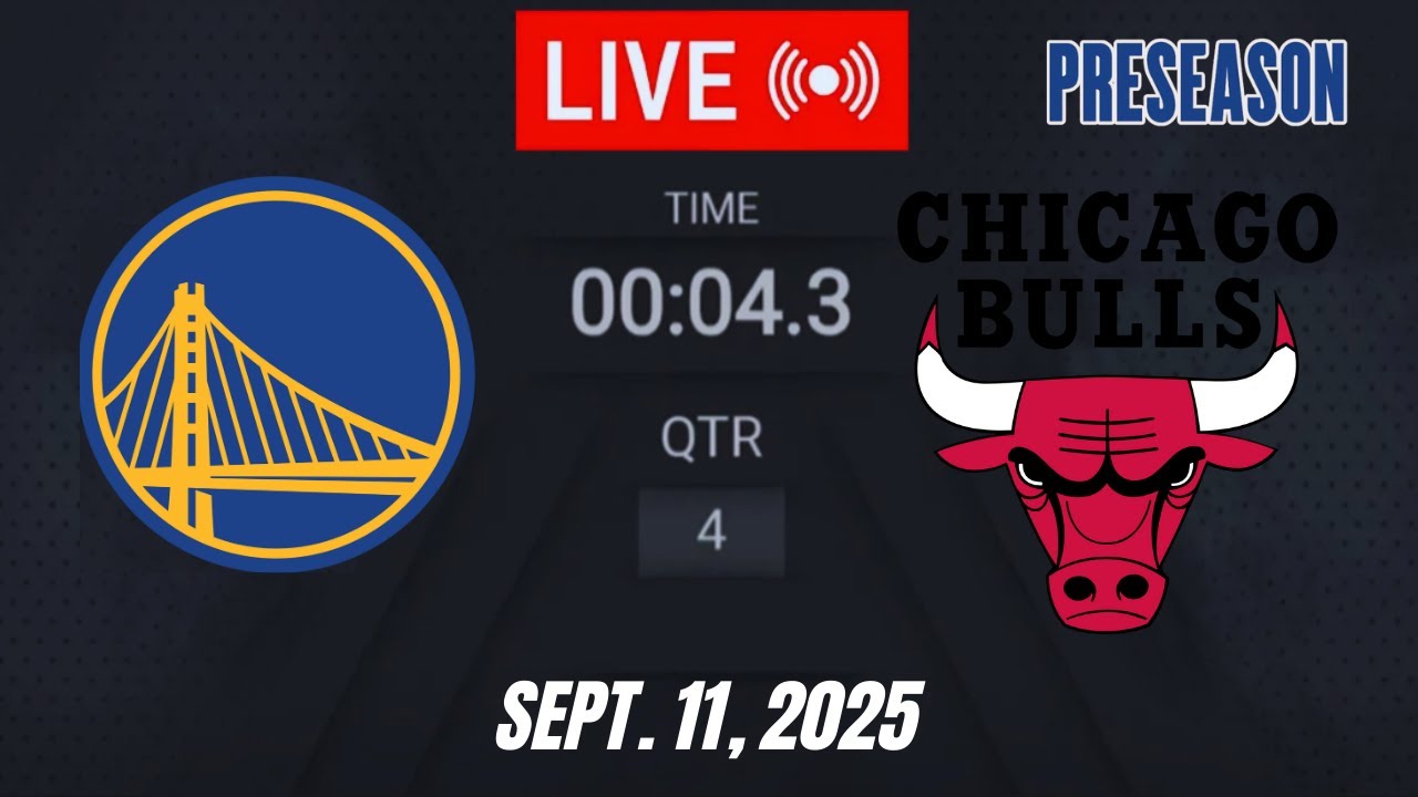 NBA LIVE! Golden State Warriors vs Chicago Bulls | September 11, 2025 Warriors vs Bulls 2K Full Game
