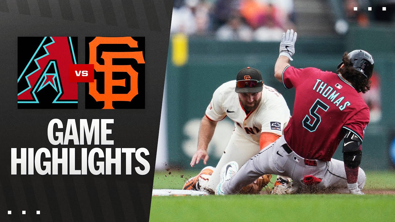 D-backs vs. Giants Game Highlights (9/10/25) | MLB Highlights