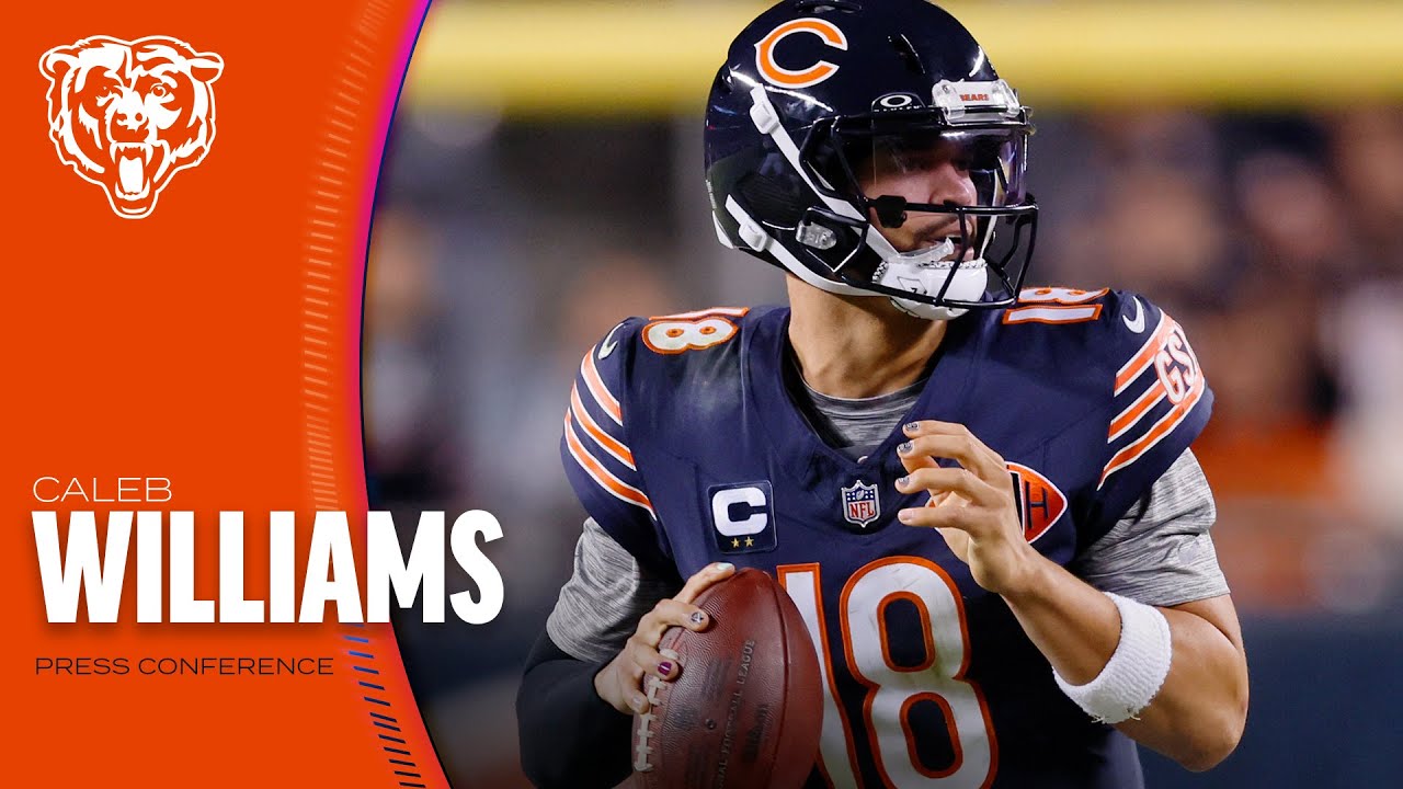 Caleb Williams on being decisive, preparing for Lions | Chicago Bears