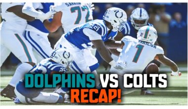 Miami Dolphins Vs Indianapolis Colts Week 1 Recap......WE SUCK!