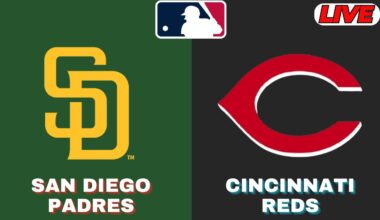 🔴LIVE : Cincinnati Reds Vs San Diego Padres | MLB 2025 | MLB Live Baseball Score