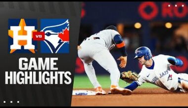 Astros vs. Blue Jays Game Highlights (9/10/25) | MLB Highlights