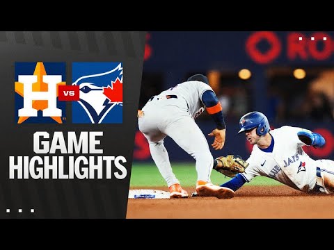 Astros vs. Blue Jays Game Highlights (9/10/25) | MLB Highlights