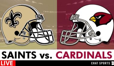 Saints vs. Cardinals Live Streaming Scoreboard, Free Play-By-Play, Highlights | 2025 NFL Week 1