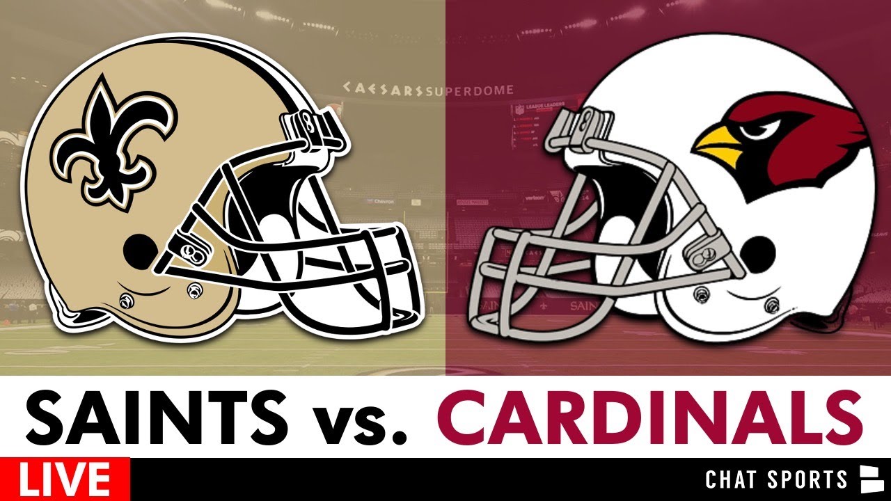 Saints vs. Cardinals Live Streaming Scoreboard, Free Play-By-Play, Highlights | 2025 NFL Week 1