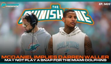 Darren Waller May Not Play A Snap For The Miami Dolphins?!