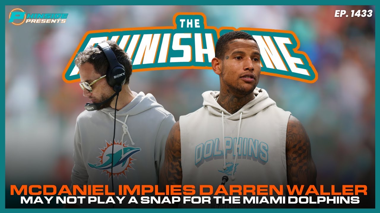 Darren Waller May Not Play A Snap For The Miami Dolphins?!