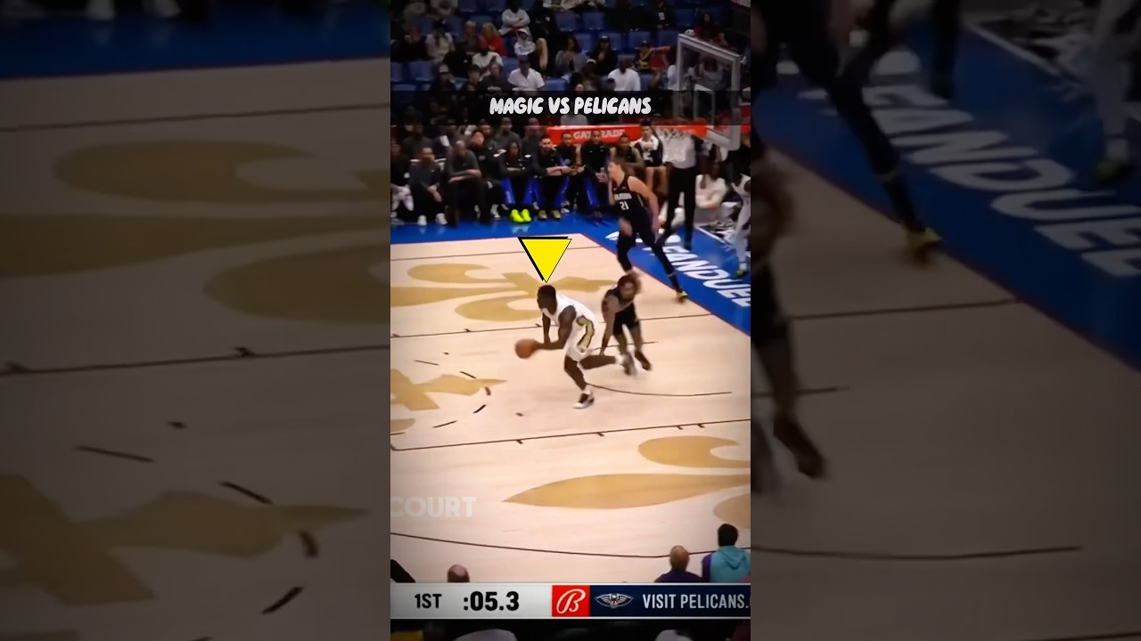 Zion Throws It Way, Gets It Back, Then Casually Hits A Buzzer Beater 😳 Magic vs Pelicans #shorts
