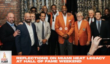 Reflections on Miami Heat legacy at Hall of Fame weekend | Five on the Floor