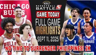 GILAS PILIPINAS vs CHICAGO BULLS GAME TODAY September 11, 2025 - Philippines No Time to Surrender!