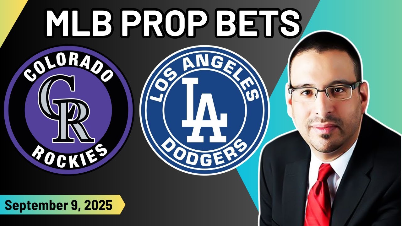 MLB Free Prop - Rockies vs Dodgers - Raphael's Prop Betting Picks & Predictions - Tuesday 9/9/2025