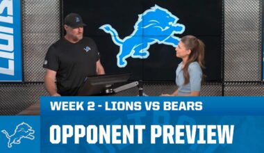 Lions vs. Bears | 2025 Week 2 Opponent Preview