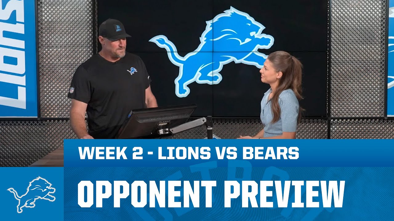 Lions vs. Bears | 2025 Week 2 Opponent Preview