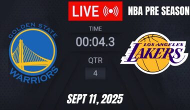 NBA LIVE! Golden State Warriors vs Los Angeles Lakers | September 11, 2025 | Warriors vs Lakers 2K26