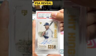 Fernando Tatís Jr San Diego Padres PSA reveal #mlb #psa #baseball #sportscards ￼