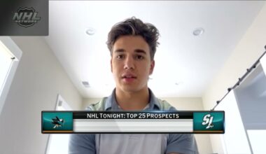 Michael Misa of the San Jose Sharks joins NHL Tonight