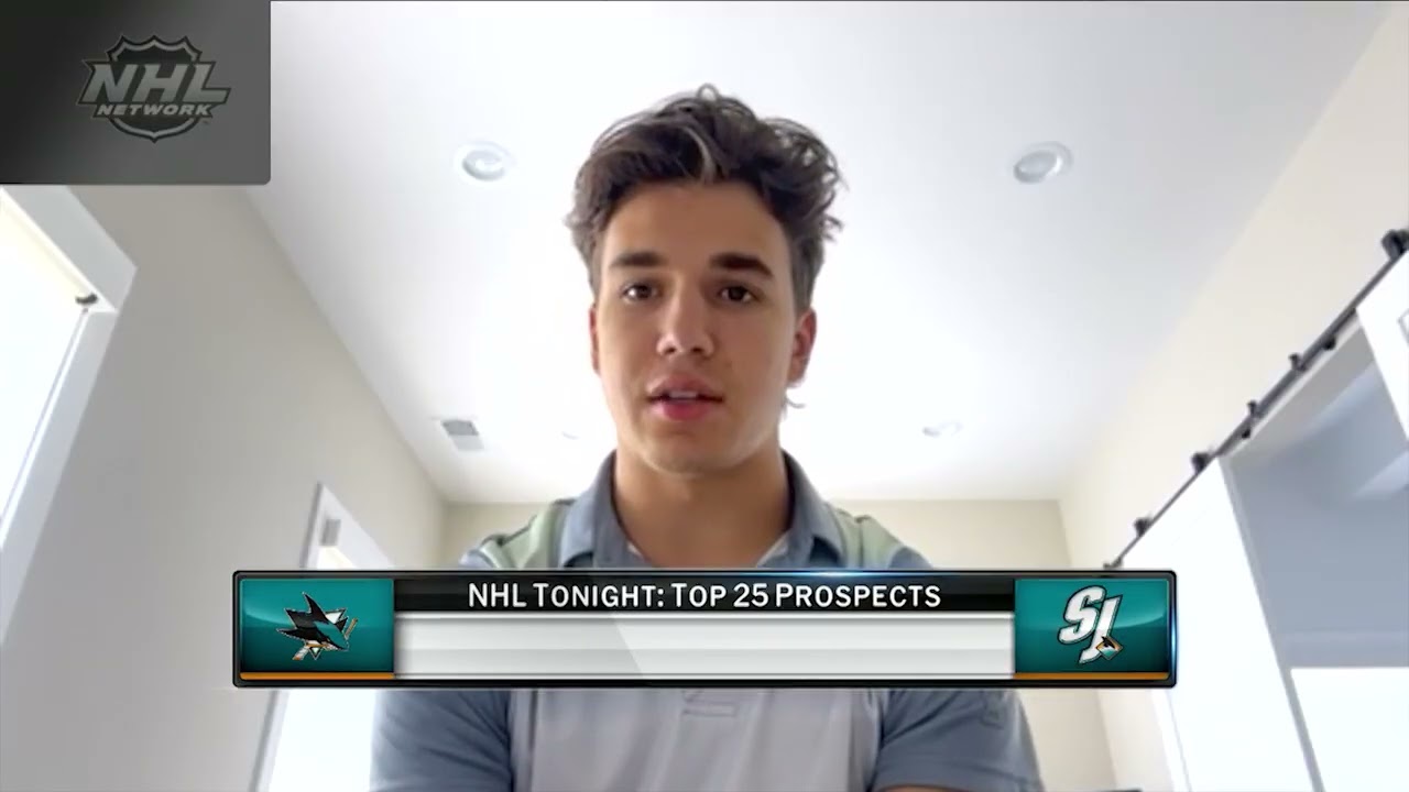 Michael Misa of the San Jose Sharks joins NHL Tonight