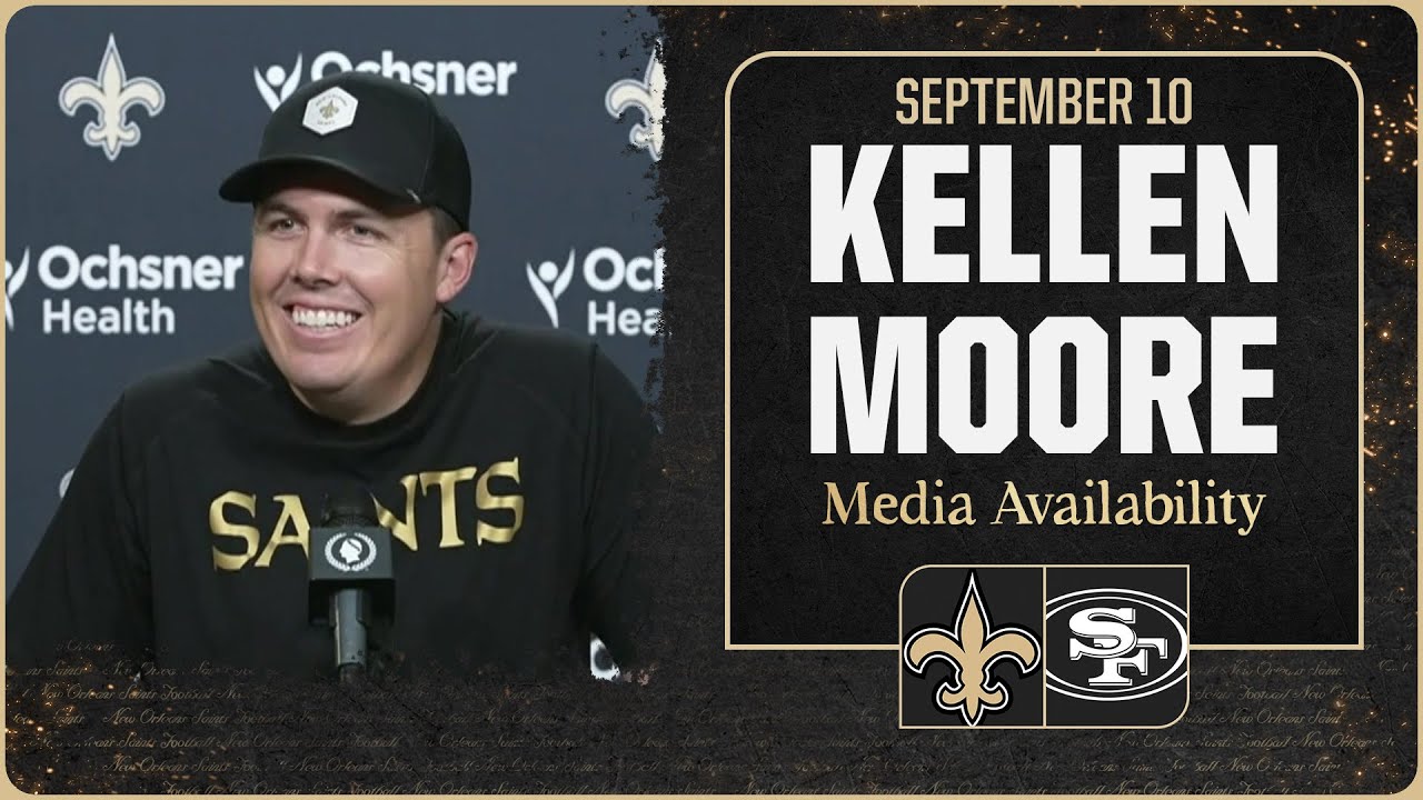Kellen Moore on 49ers defense, Mac Jones | New Orleans Saints