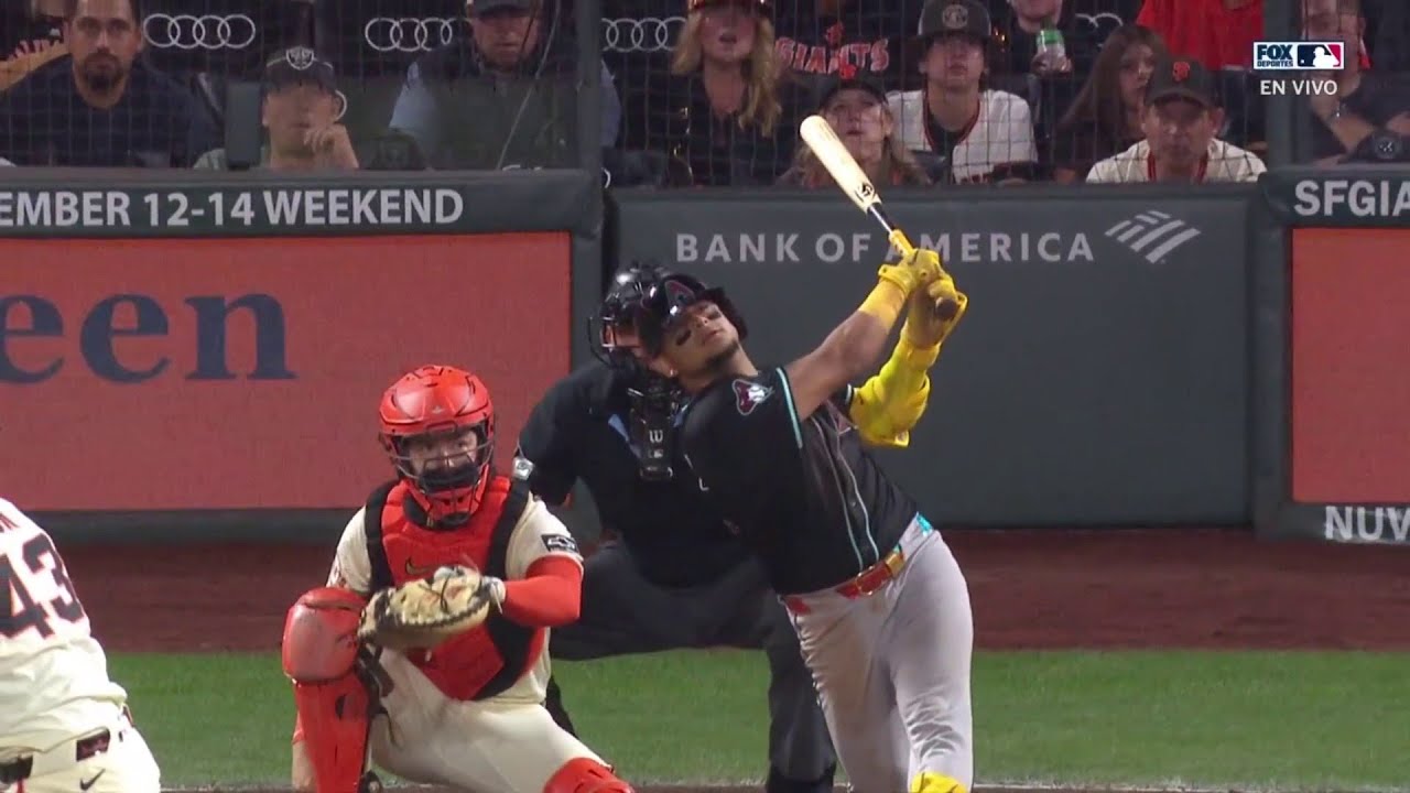 🙌 HOME RUN Gabriel Moreno | Arizona Diamondbacks 5-10 San Francisco Giants | MLB 2025