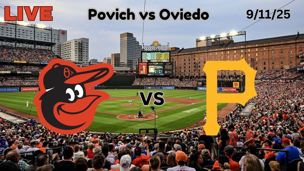 Baltimore Orioles vs Pittsburgh Pirates | LIVE! Play-by-Play & Commentary | 9/11/25 | Game #146