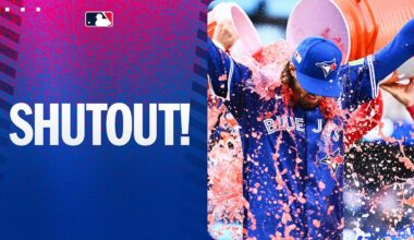 Shut 'em DOWN! ⬇️ Kevin Gausman completes a shutout for the Blue Jays (2 hits allowed, 9 Ks)! 😤