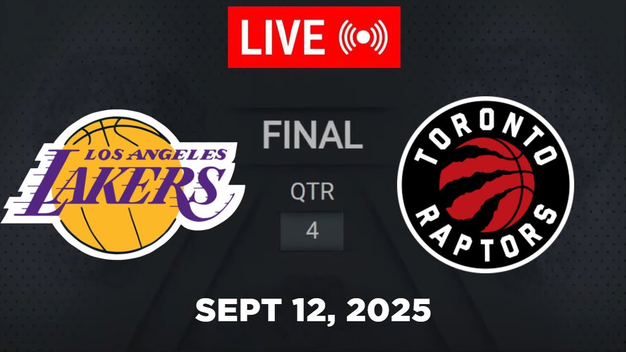 NBA LIVE! Los Angeles Lakers vs Toronto Raptors September 12, 2025 | 2025 NBA Season Live 2K