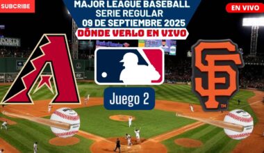 ⚾️Arizona DBACKS vs San Francisco Giants⚾️Dónde Ver El Partido EN VIVO|Juego 2 MLB 2025