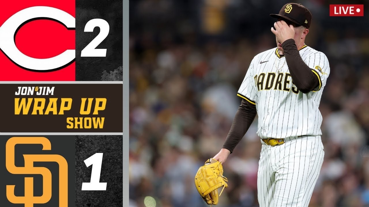 Padres vs Reds Postgame Wrap Up Show: Reds 2 Padres 1