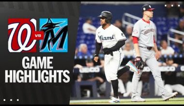 Nationals vs. Marlins Game Highlights (9/11/25) | MLB Highlights