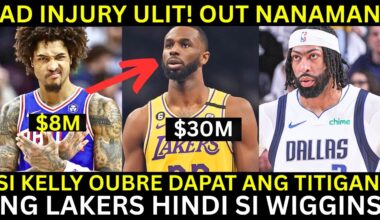 Kelly Oubre sa Lakers kesa kay Wiggins? | Anthony Davis INJURY! OUT Nanaman!