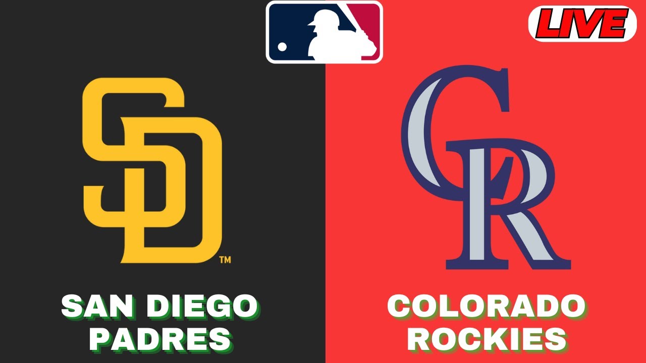 🔴LIVE : Colorado Rockies Vs San Diego Padres | MLB 2025 | MLB Live Baseball Score