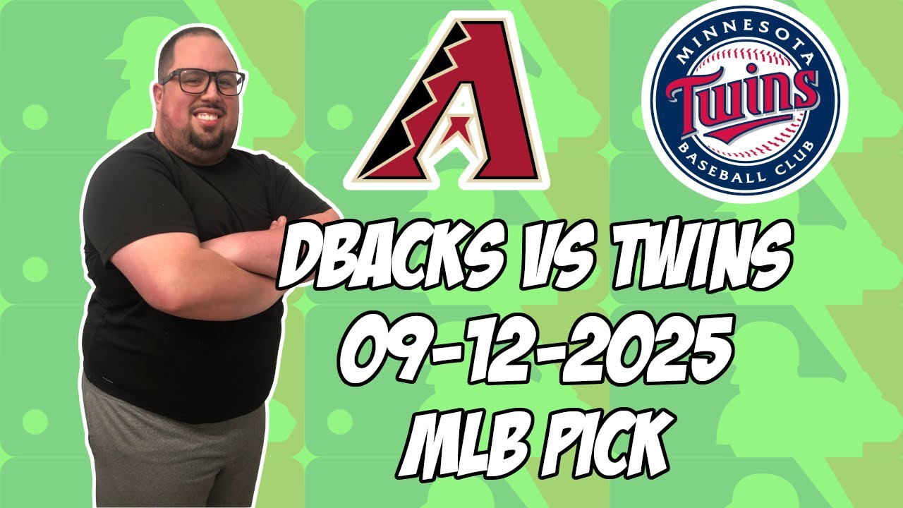 Minnesota Twins vs Arizona Diamondbacks 9/12/25 MLB Pick & Prediction | MLB Betting Tips