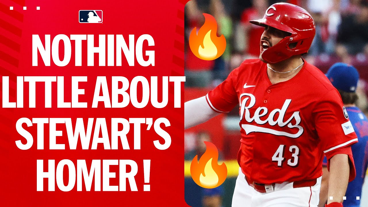 Reds No. 1 prospect Sal Stewart is HYPED after crushing 1st career homer 412-ft. away! 😁💪