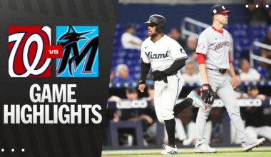 Nationals vs. Marlins Game Highlights (9/11/25) | MLB Highlights