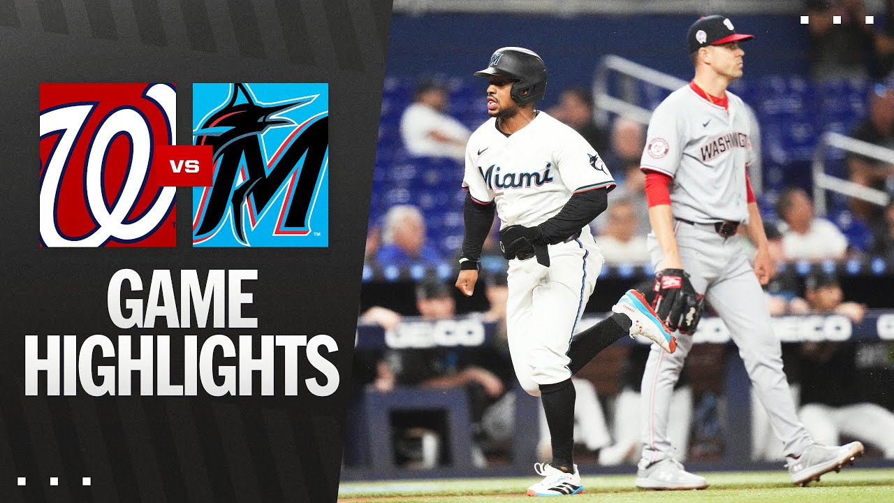 Nationals vs. Marlins Game Highlights (9/11/25) | MLB Highlights