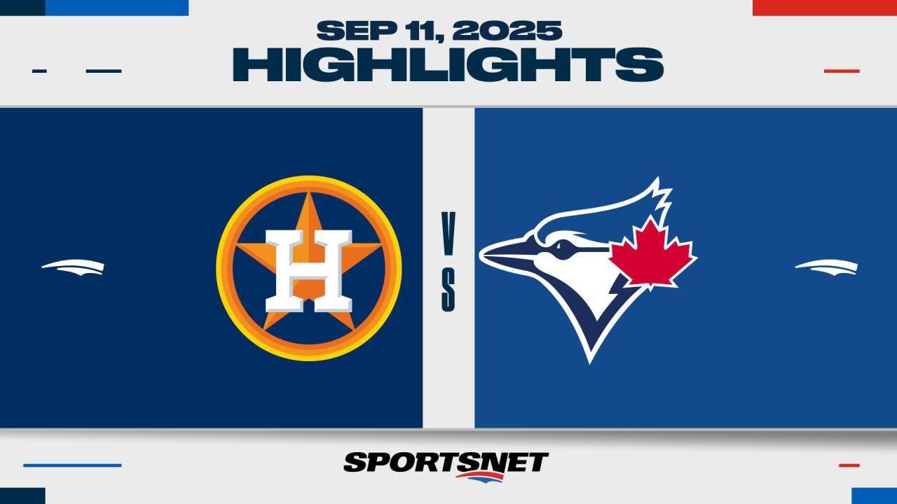 MLB Highlights | Astros vs. Blue Jays - September 11, 2025